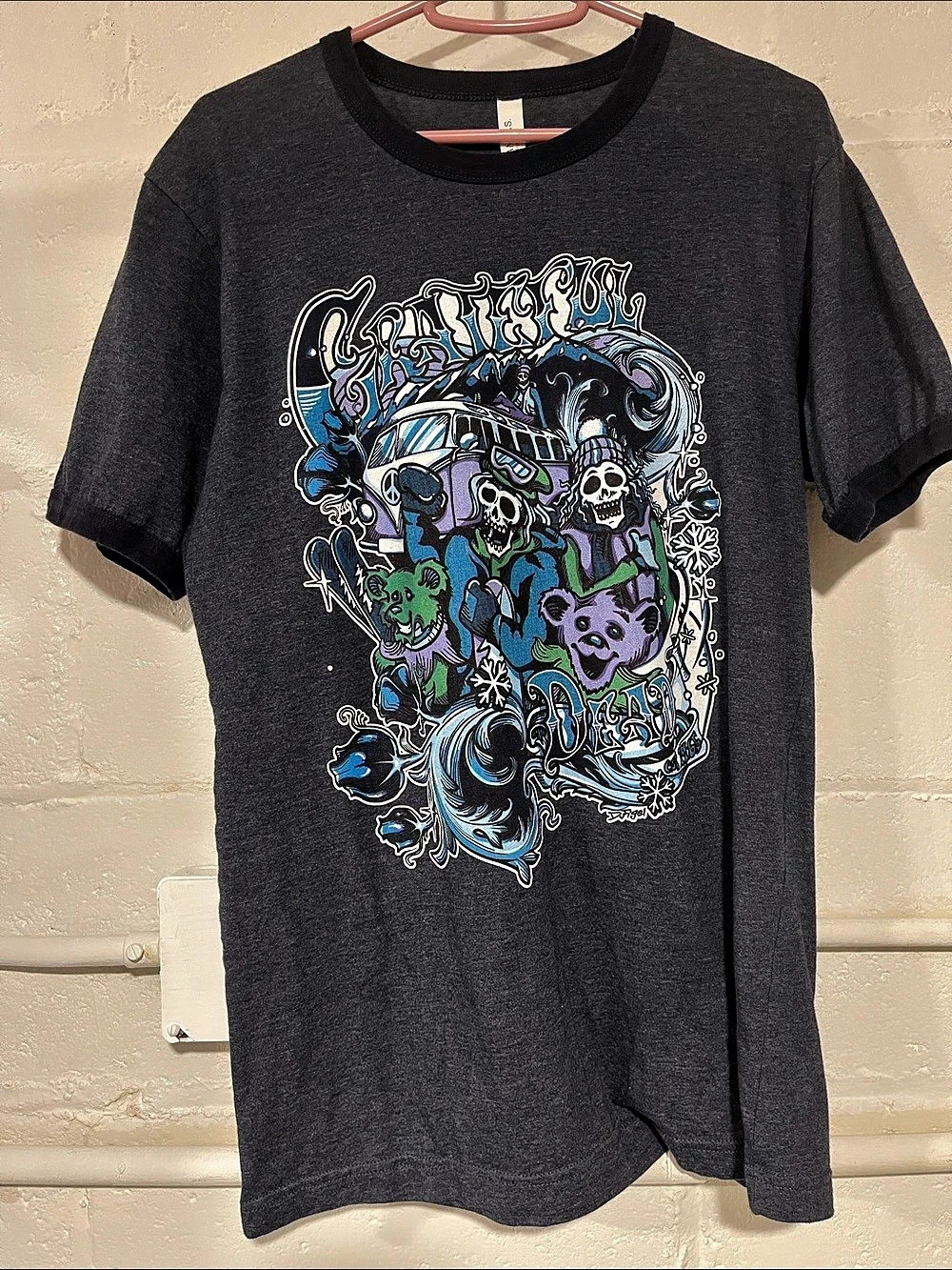 Grateful Dead Graphic Short Sleeve Tee Size Medium Like New Unisex